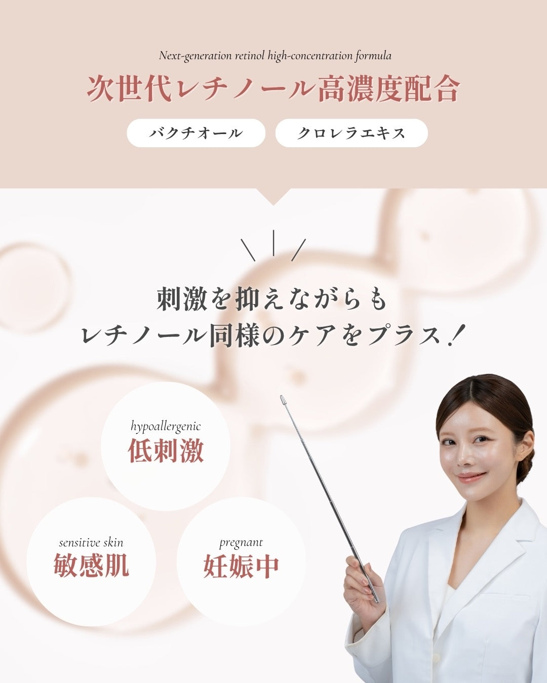 エムクリームは次世代レチノール高配合